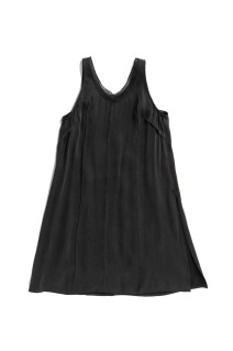Satin Tank Tunic -BLACK (31261316107)
