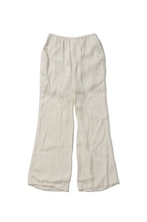 Satin Flare Pants -WHITE (31261466109)