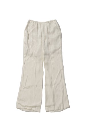 Satin Flare Pants -WHITE (31261466109)