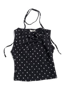 Rose Motif Ripple Top -MLUTI (31261416211)