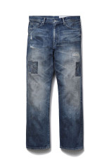 WASHED DENIM DP BASIC PANTS / BLACK (261XBNH-PTM05) | セレクト 