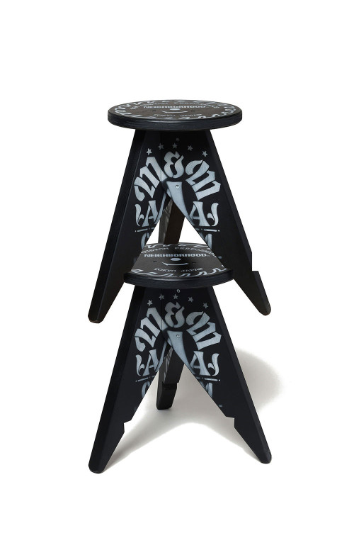 NH X M&M . STOOL-2 / BLACK (262MWMMN-AC03) | セレクトショップ