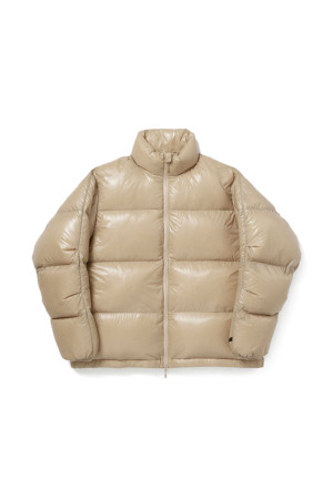 W's TECH ULTRA LIGHT DOWN JACKET - BEIGE (BW-45026WL)