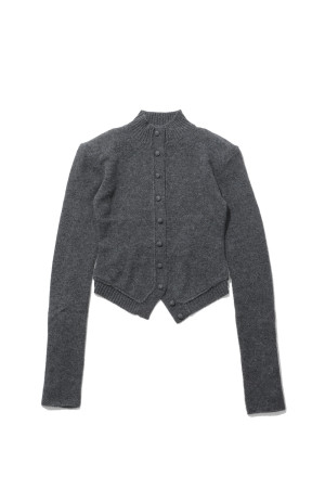 yak arc cardigan - gray (M269CD02)