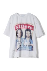 Trompe l'oeil Mosaic T-shirts(S/S) - WHITE (25-2207)*