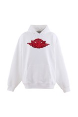 FV4718-100/M J SM FLC HOODIE / WHITE (SM-MK8-0000-J03)