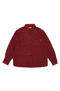 GINGHAM FLANNEL SHIRT / RED (CLG-SH 026-007)