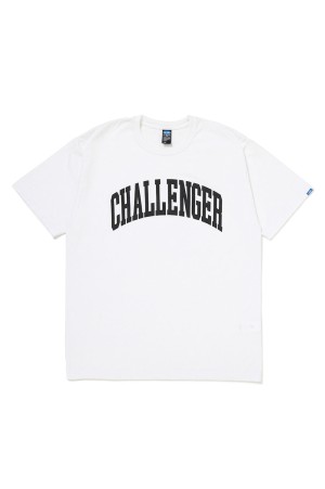 COLLEGE TEE / WHITE (CLG-TS 026-021)