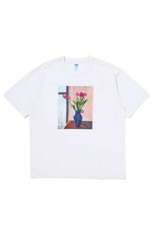 TULIP TEE / WHITE (CLG-TS 026-023)