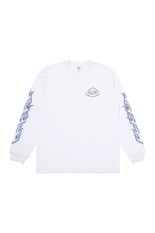 L/S FLAME TEE / WHITE (CLG-TS 026-028)