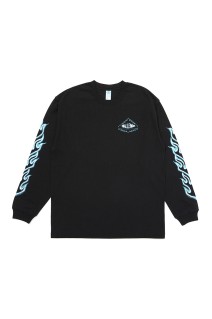 L/S FLAME TEE / BLACK (CLG-TS 026-028)