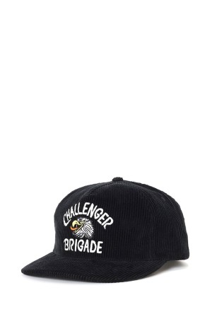 CORDUROY EAGLE CAP / BLACK (CLG-AC 026-029)
