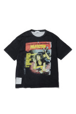 Trompe l'oeil Mosaic T-shirts (S/S) - BLACK (26-2505)