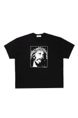 Print S/S Tee - JESUS - Black (CTE-26S355)