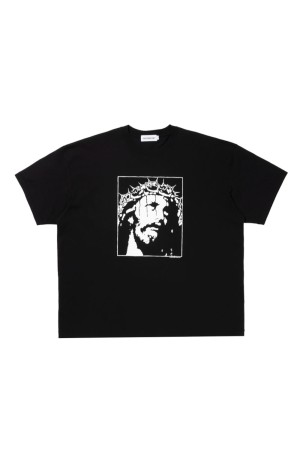 Print S/S Tee - JESUS - Black (CTE-26S355)