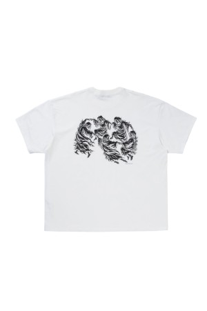 Print S/S Tee - DANCE - White (CTE-26S356)