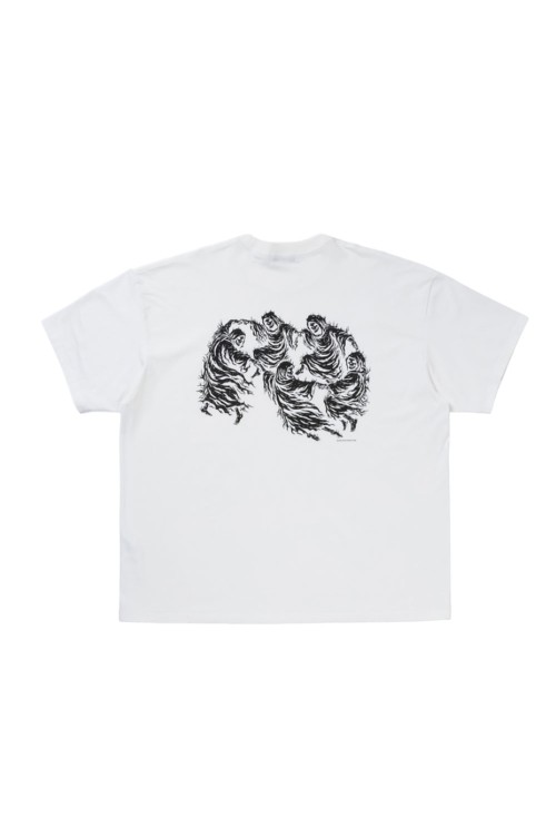 専用別注DEPATING TEEホワイト・ブラックXL Print S/S Tee - DANCE - White (CTE-26S356) | セレクトショップ
