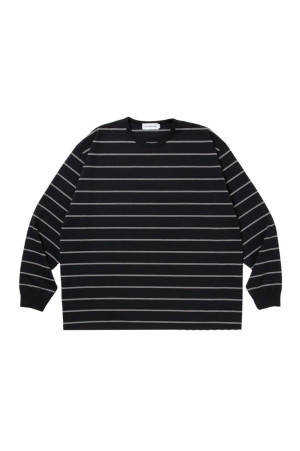 Dry Tech Jersey Boder L/S Tee / Black (CTE-26S350)