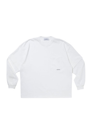 Open End Yarn Cellie L/S Tee / White (CTE-26S352)