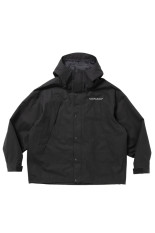 2 Layer N/C Twill Hooded Jacket - Black (CTE-26A205)