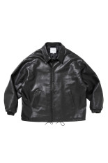 Sheepskin Coach Jacket - Black (CTE-26A219)