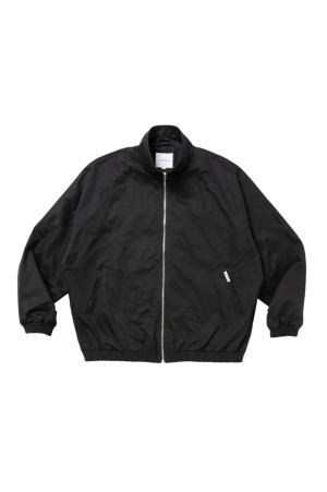 Cotton Twil Track Jacket - Black (CTE-26A204)