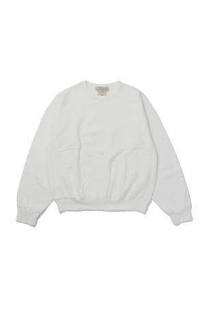 Vintage Crew Neck Sweat (Solid) - OFF (RN31393114)