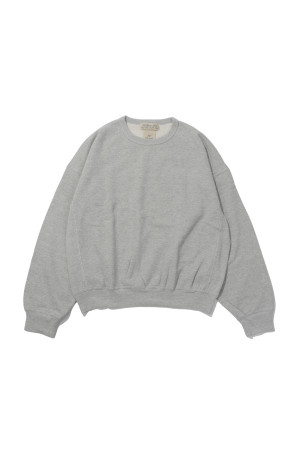 Vintage Crew Neck Sweat (Solid) - HEATHER GRAY (RN31393114)
