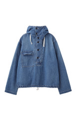 U.S. NAVY SALVAGE PARKA DENIM - INDIGO (2026AW-SH1-YT)