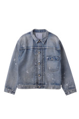 T-BACK DENIM JACKET - INDIGO (2026AW-JK2-YT)