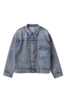 T-BACK DENIM JACKET - INDIGO (2026AW-JK2-YT)