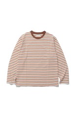 ORIGINAL BORDER L/S T-SHIRTS - ORANGE (263-60104)