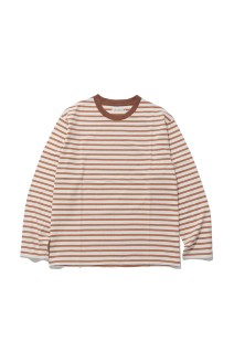 ORIGINAL BORDER L/S T-SHIRTS - ORANGE (263-60104)
