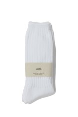 2P LONG SOCKS(LOOSE) - WHITE (253-60910)