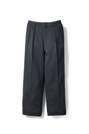 Ventilation Wide Slacks - Charcoal (SD26F-PT04)