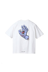 Santa Cruz / Screaming Hand S/S Tee - White (SD26F-CT11)