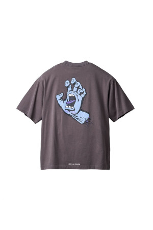 Santa Cruz / Screaming Hand S/S Tee - White (SD26F-CT11)