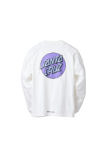 Santa Cruz / Classic Dot L/S Tee - White (SD26F-CT12)