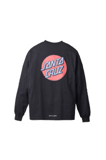 Santa Cruz / Classic Dot L/S Tee - White (SD26F-CT12)