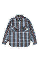SD Flannel Check Shirt - BLACK