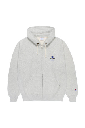 CHAMPION / REVERSE WEAVE FULL ZIP HOODED SWEAT SHIRT / BLACK (26FW-WMC-CP01)