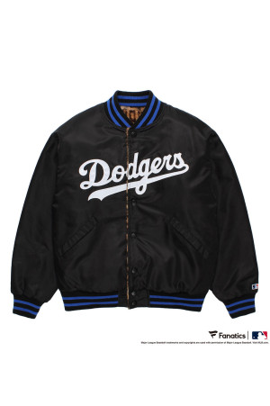 MLB / REVERSIBLE VARSITY JACKET ( TYPE-2 ) / BLACK-BEIGE (MLB-WM-BL02)