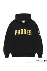 MLB / HEAVY WEIGHT PULLOVER HOODED SWEAT SHIRT ( TYPE-3 ) / BLACK (MLB-WM-SS03)