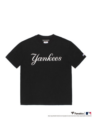 MLB / CREW NECK T-SHIRT ( TYPE-1 ) / BLACK (MLB-WM-TEE01)