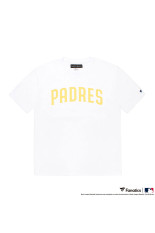 MLB / CREW NECK T-SHIRT ( TYPE-3 ) / WHITE (MLB-WM-TEE03)