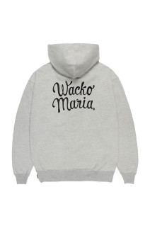 HEAVY WEIGHT PULLOVER HOODED SWEAT SHIRT / GRAY (26FW-WMC-SS02)