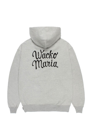 HEAVY WEIGHT PULLOVER HOODED SWEAT SHIRT / GRAY (26FW-WMC-SS02)