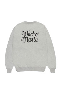 HEAVY WEIGHT CREW NECK SWEAT SHIRT / GRAY (26FW-WMC-SS03)