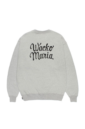 HEAVY WEIGHT CREW NECK SWEAT SHIRT / GRAY (26FW-WMC-SS03)