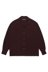 50'S SHIRT L/S ( TYPE-1 ) / BURGUNDY (26FW-WMS-OC03)